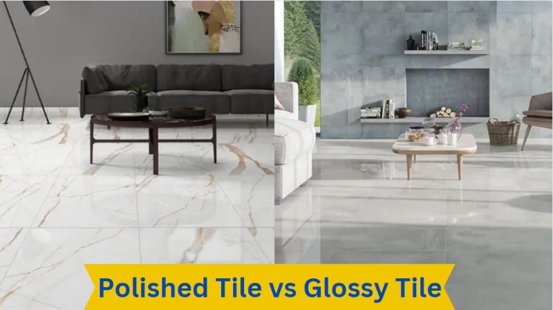 Polished Tile vs Glossy Tile: Understanding the Key Differences | Antique Porcelano
