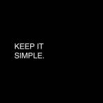 Keep It Simple Profile Picture