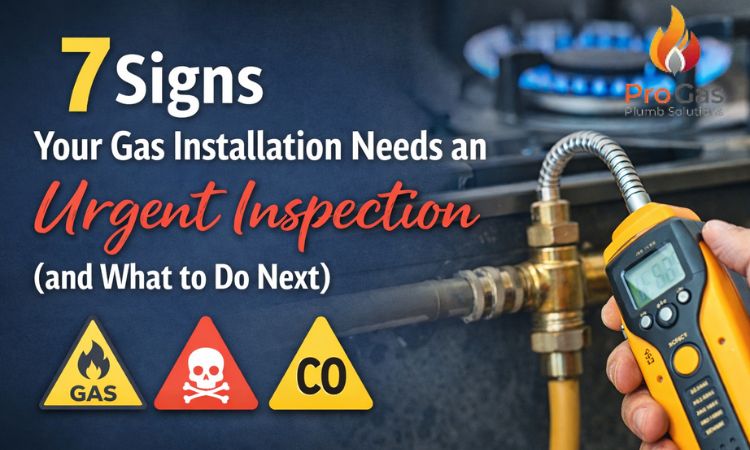 7 Signs Your Gas Installation Needs Urgent Inspection