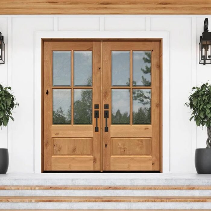 Mahogany Front Entry Door | Elegant & Durable Designs
