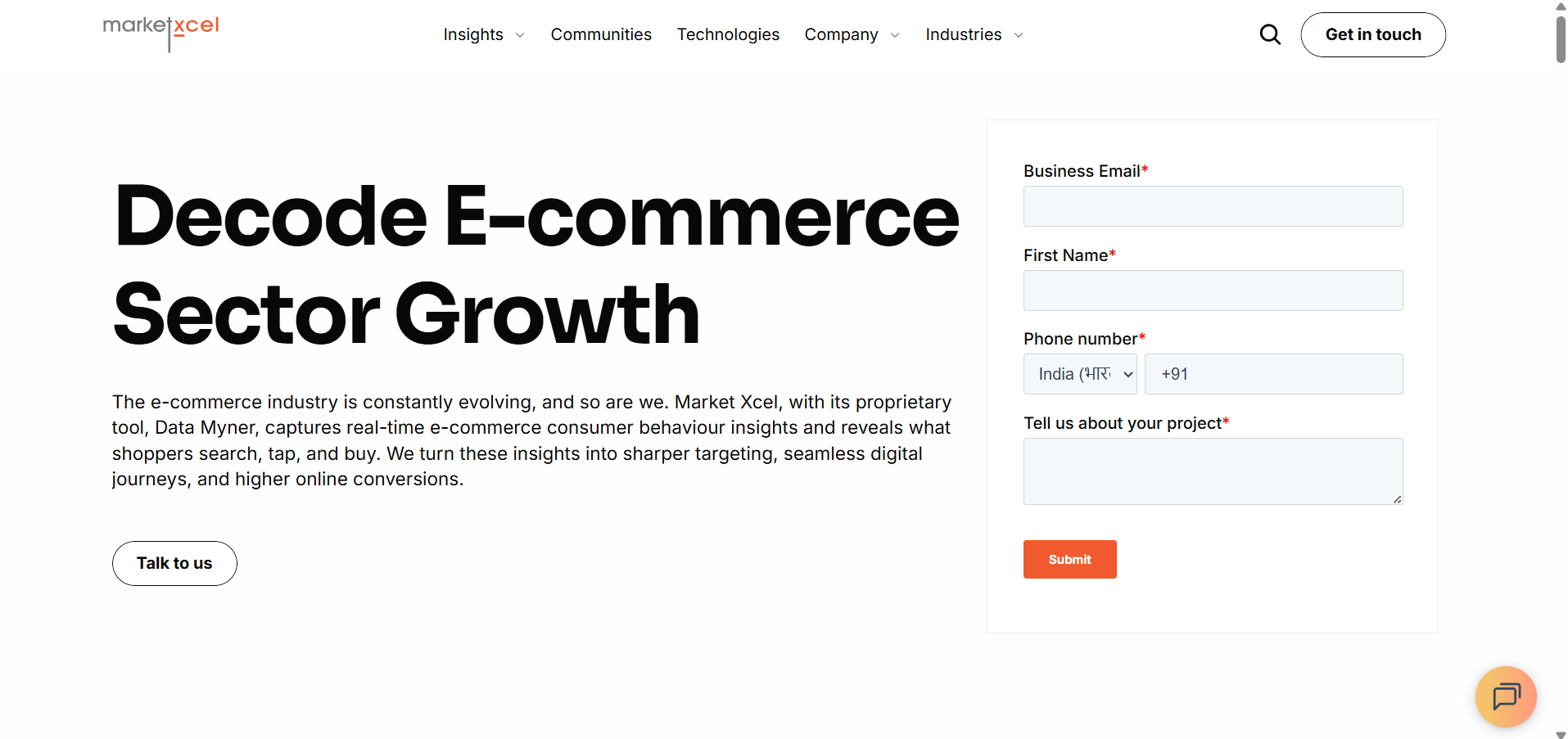 eCommerce Sector Market Research in Delhi & India