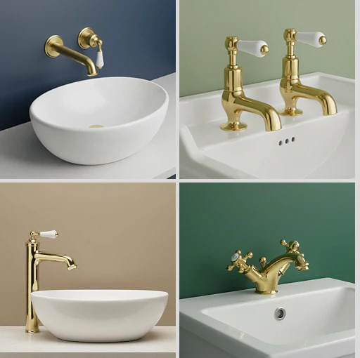 Gold Bathroom