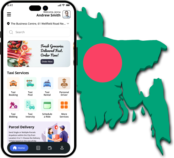 Gojek like App Bengali | Multi Service App Bangla