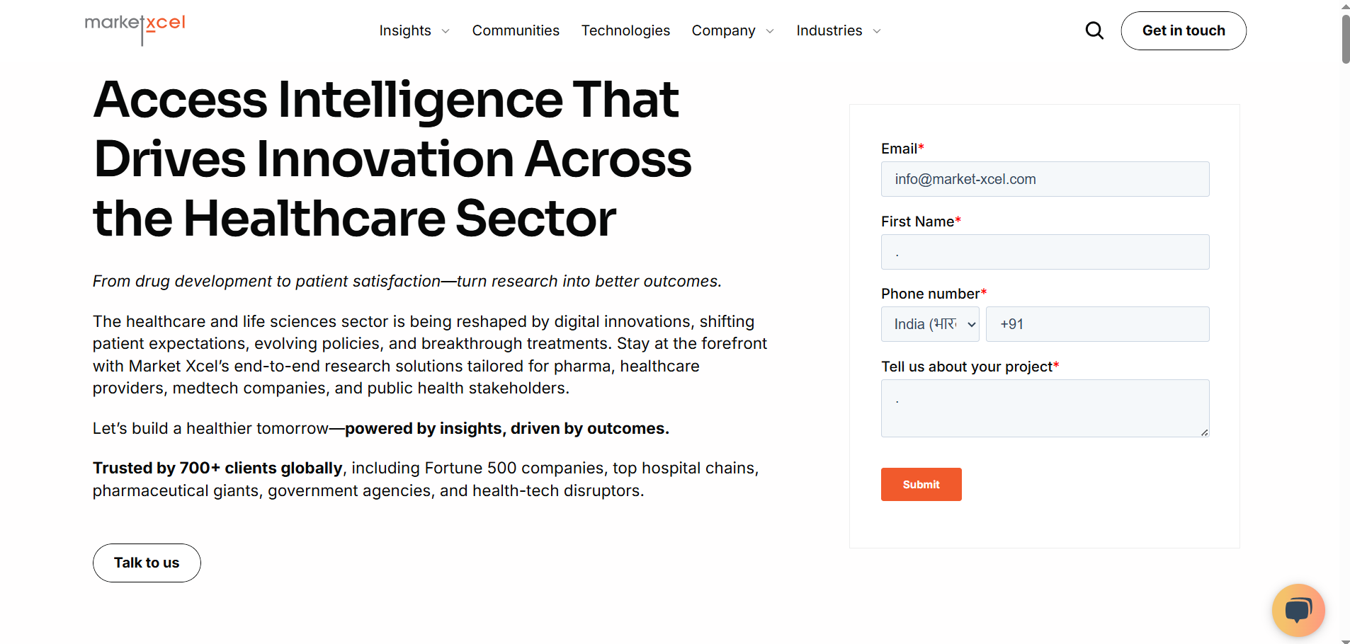 Healthcare Market Research Company in Delhi and India