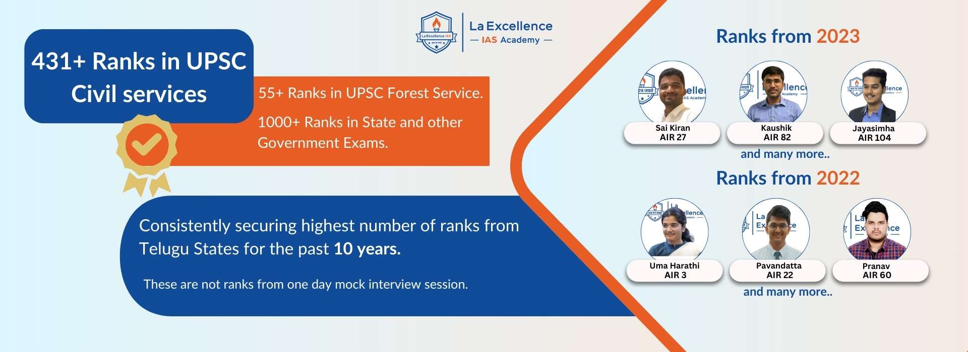 UPSC Coaching in Hyderabad | Prelims Cum Mains - La Excellence ias academy