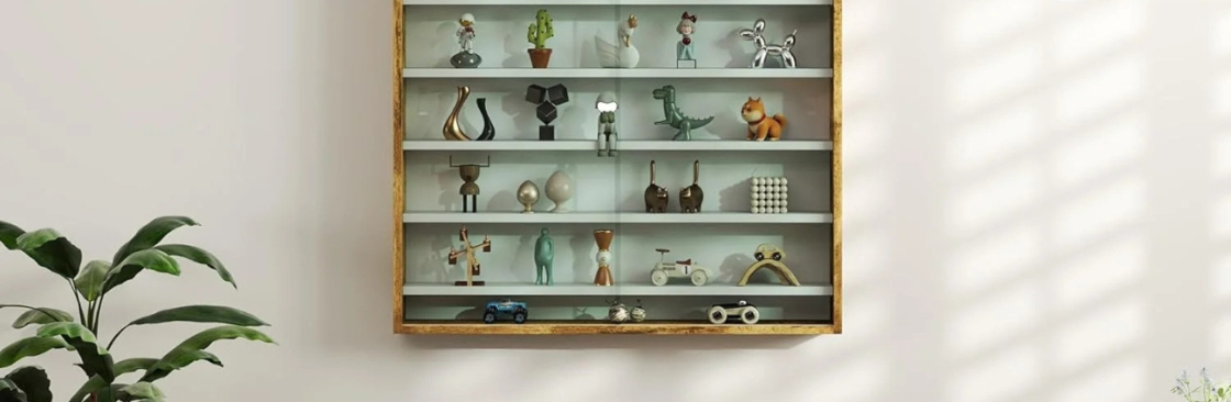 Hanging Wall Display Cabinet