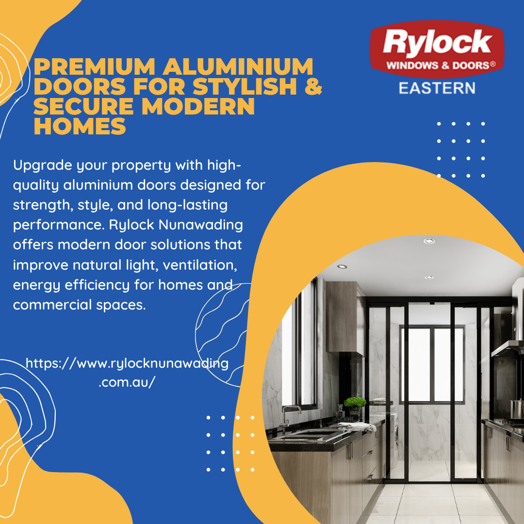 Premium Aluminium Doors for Stylish  Secure M..