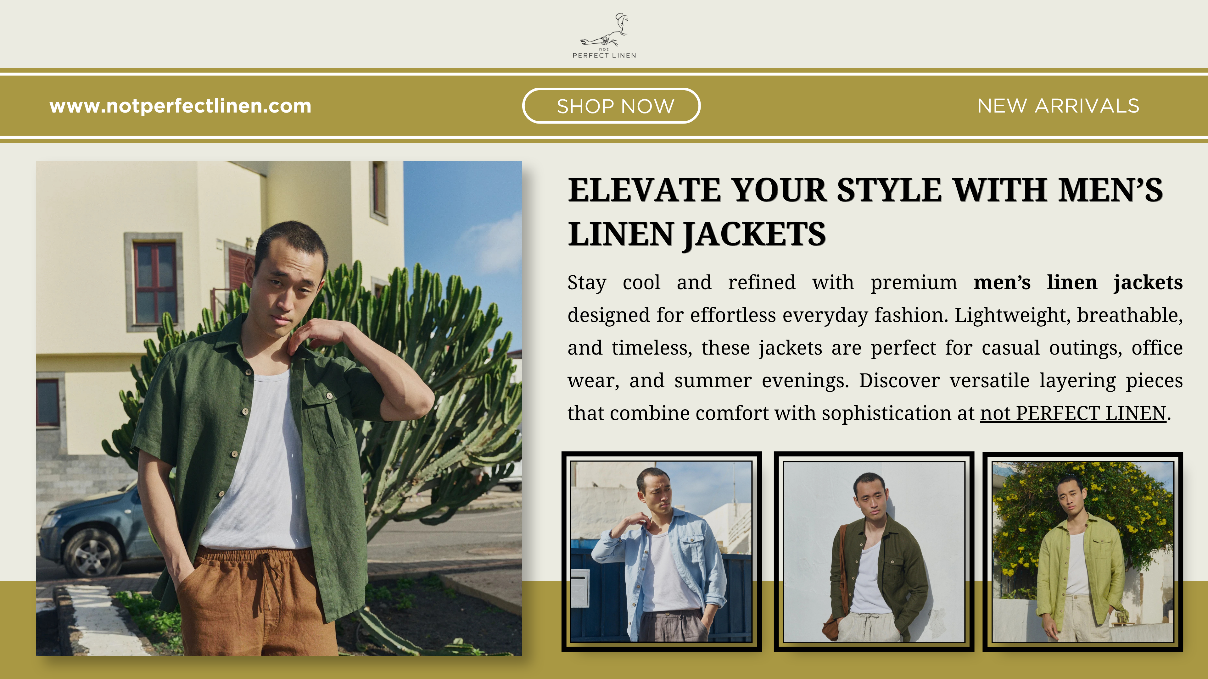 Elevate Your Style With Men’s Linen Jackets — Freeimage.host