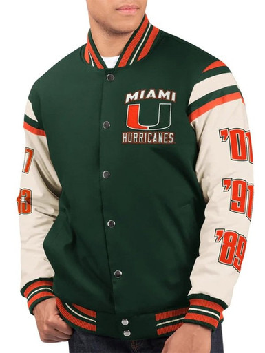 Miami Hurricanes Bomber Jacket