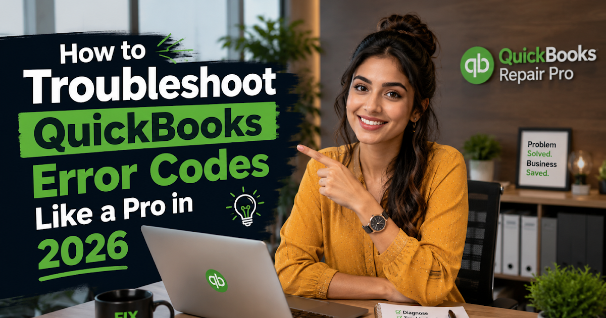 How to Troubleshoot QuickBooks Error Codes Like a Pro in 2026