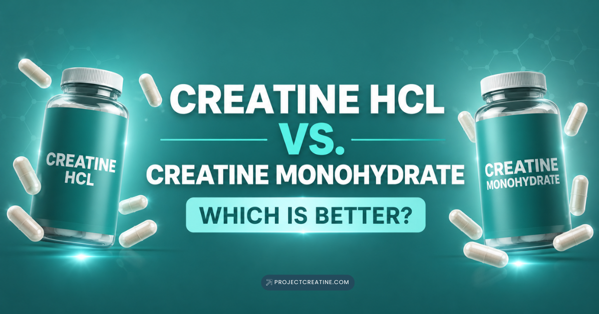 Creatine HCL vs Creatine Monohydrate: Which Is Better?