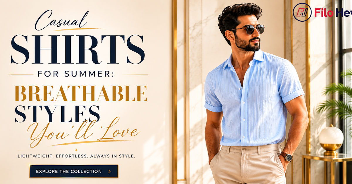 Casual Shirts for Summer: Breathable Styles You’ll Love