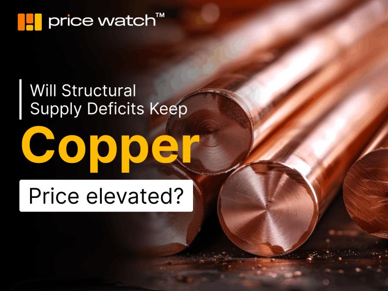 Copper Prices Advance as Supply Deficits Deepen