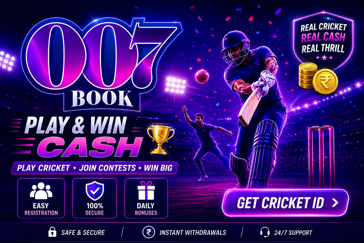 Online Cricket ID | Trusted Cricket Betting ID Provider