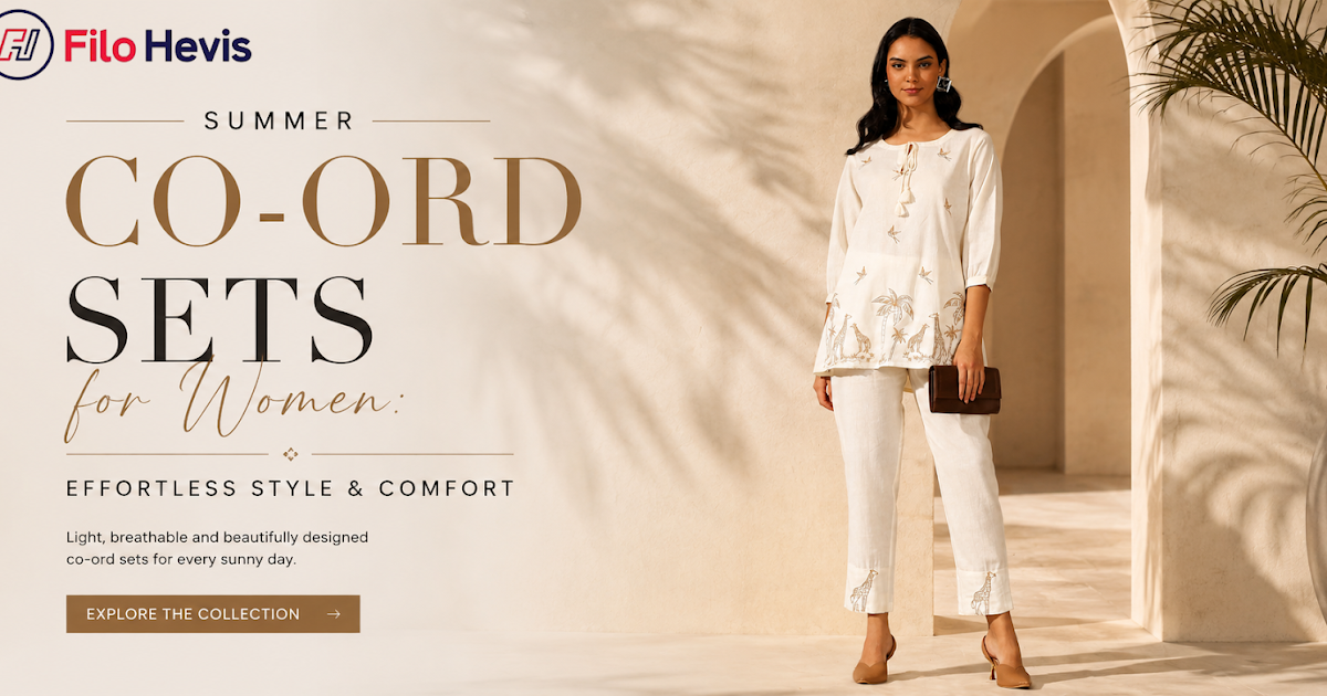 Summer Co-Ord Sets for Women: Effortless Style & Comfort