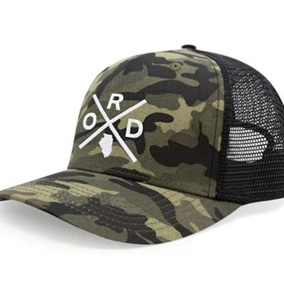 Chicago O'Hare International Airport - ORD Cross Logo Snapback | Camouflage Profile Picture