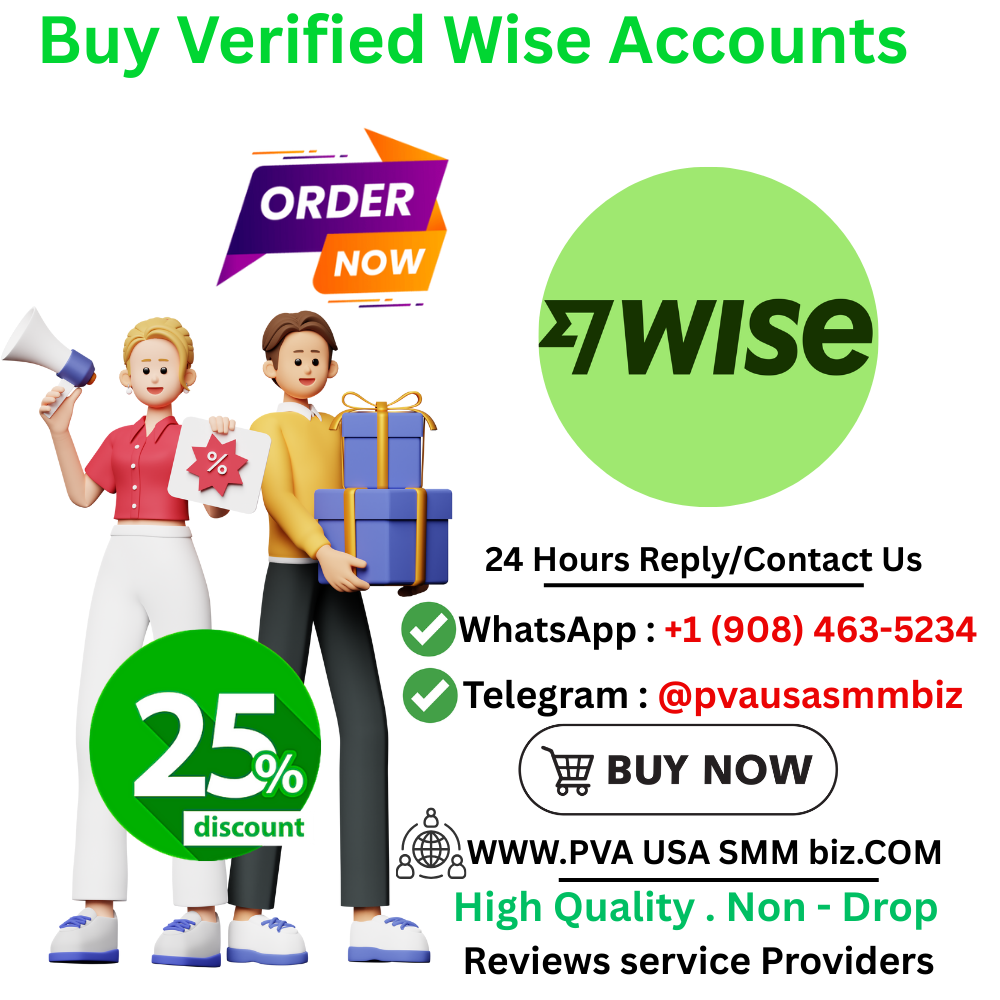 Buy Verified Wise Accounts | instant Delivery & secure It is located in the USA.