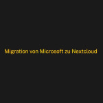 Microsoft Zu Nextcloud