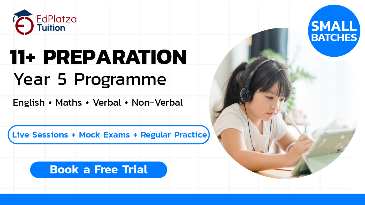 11 Plus Year 5 Exam Prep Course