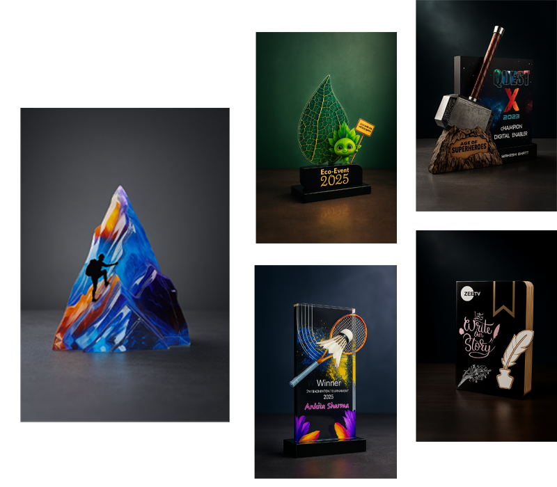 Trophy Manufacturers in Delhi | Laser Craft India