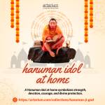 hanuman idol at home