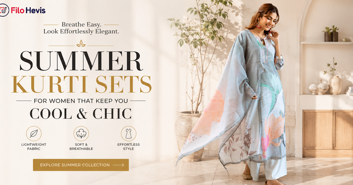 Summer Kurti Sets for Women That Keep You Cool & Chic