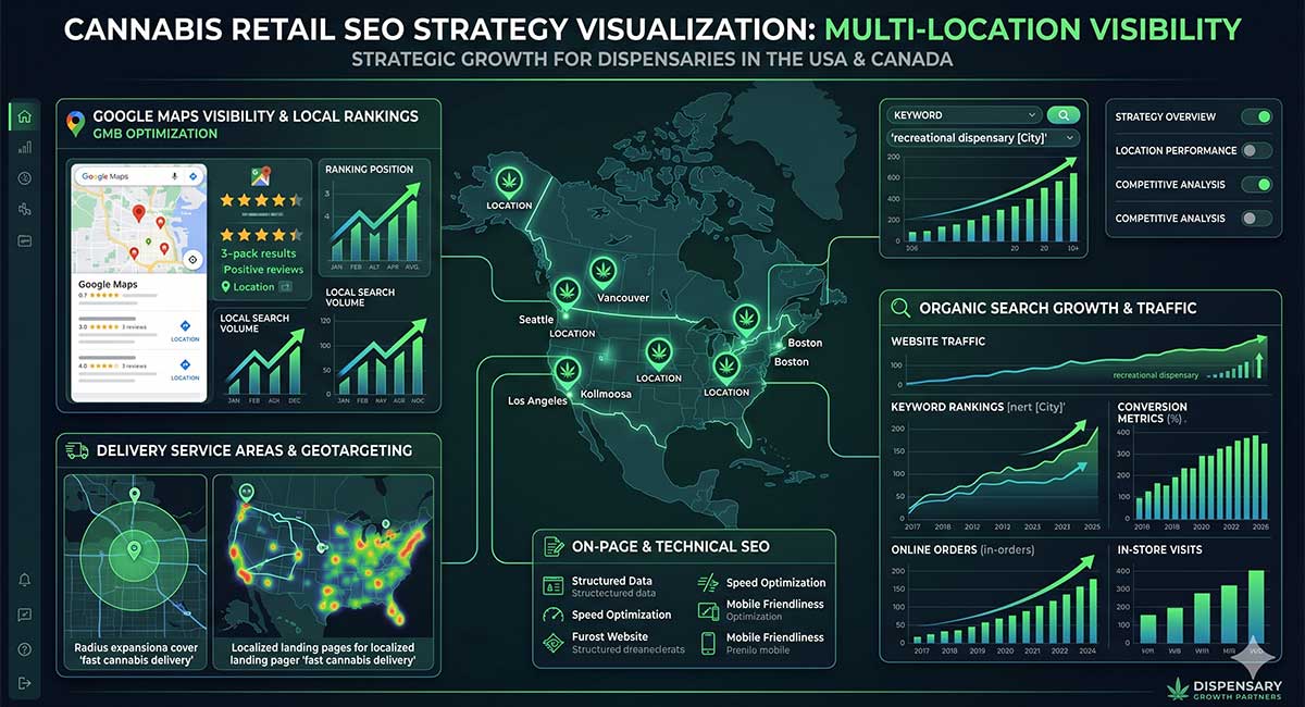 Dispensary SEO Services | Local Rankings & Store Growth