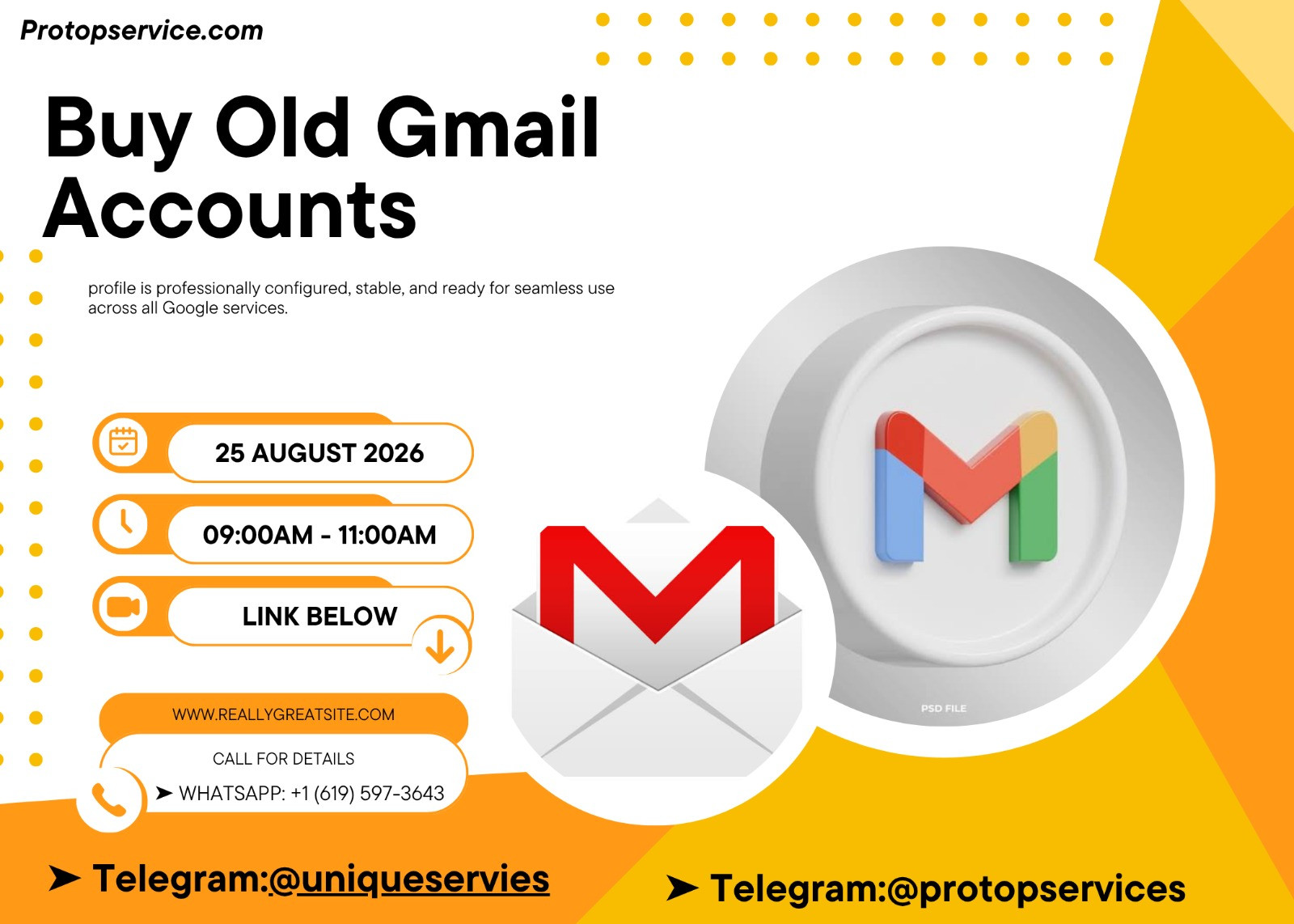 Top 10 Reliable Websites for Buying Gmail Accounts in 202