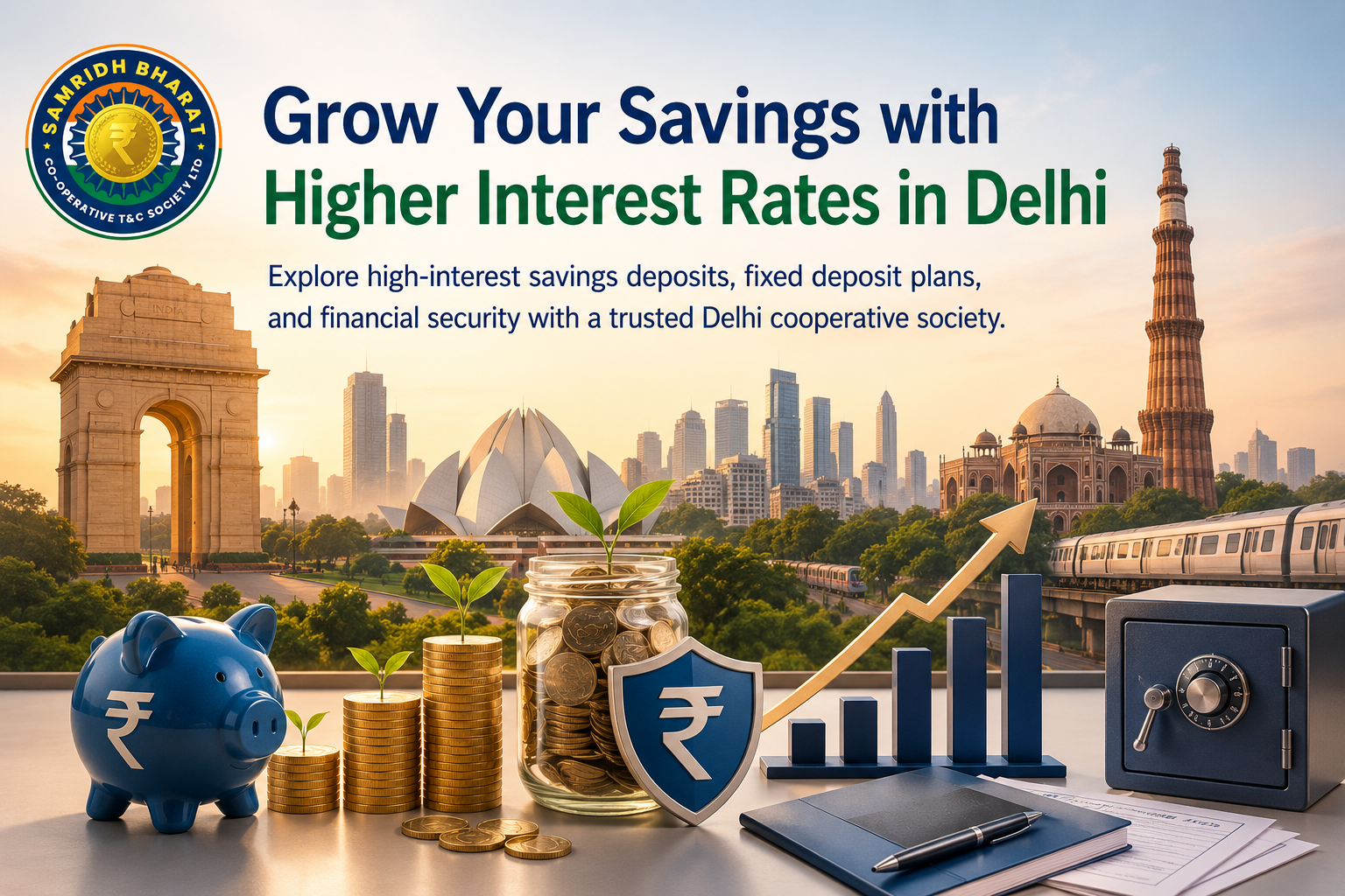 How Delhi Residents Can Earn More from Their Savings Deposits – Samridh Bharat Society