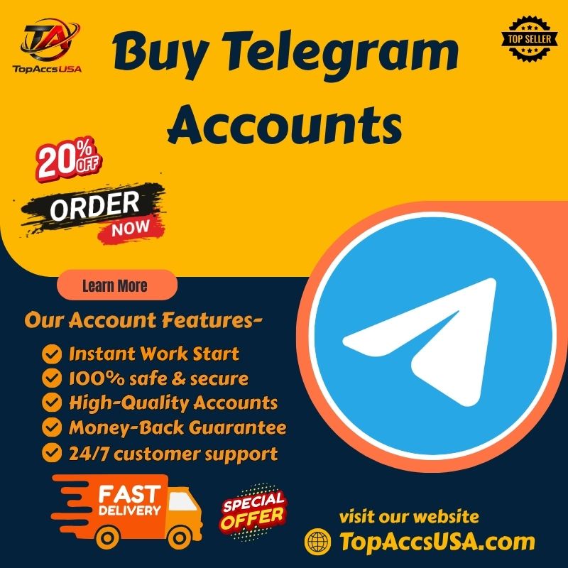 Buy Telegram Accounts | Real, Safe & Trusted Service Online.