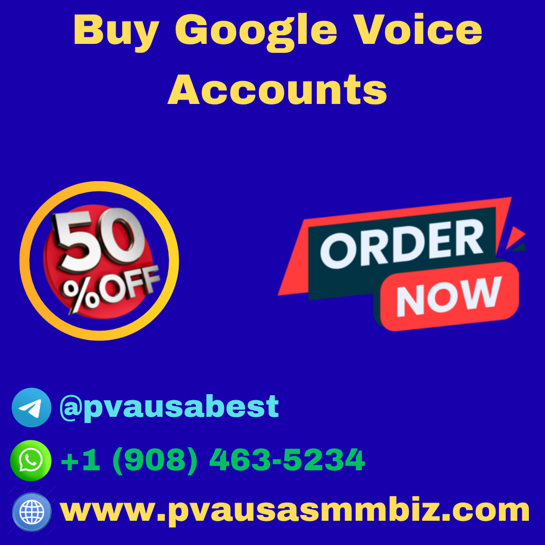 Buy Google Voice Accounts | Verified & Ready to Use